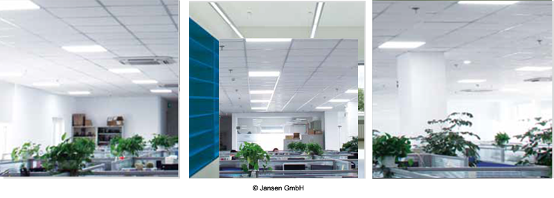 Flächenleuchten von der EGRR Flächenleuchten von der EGRR